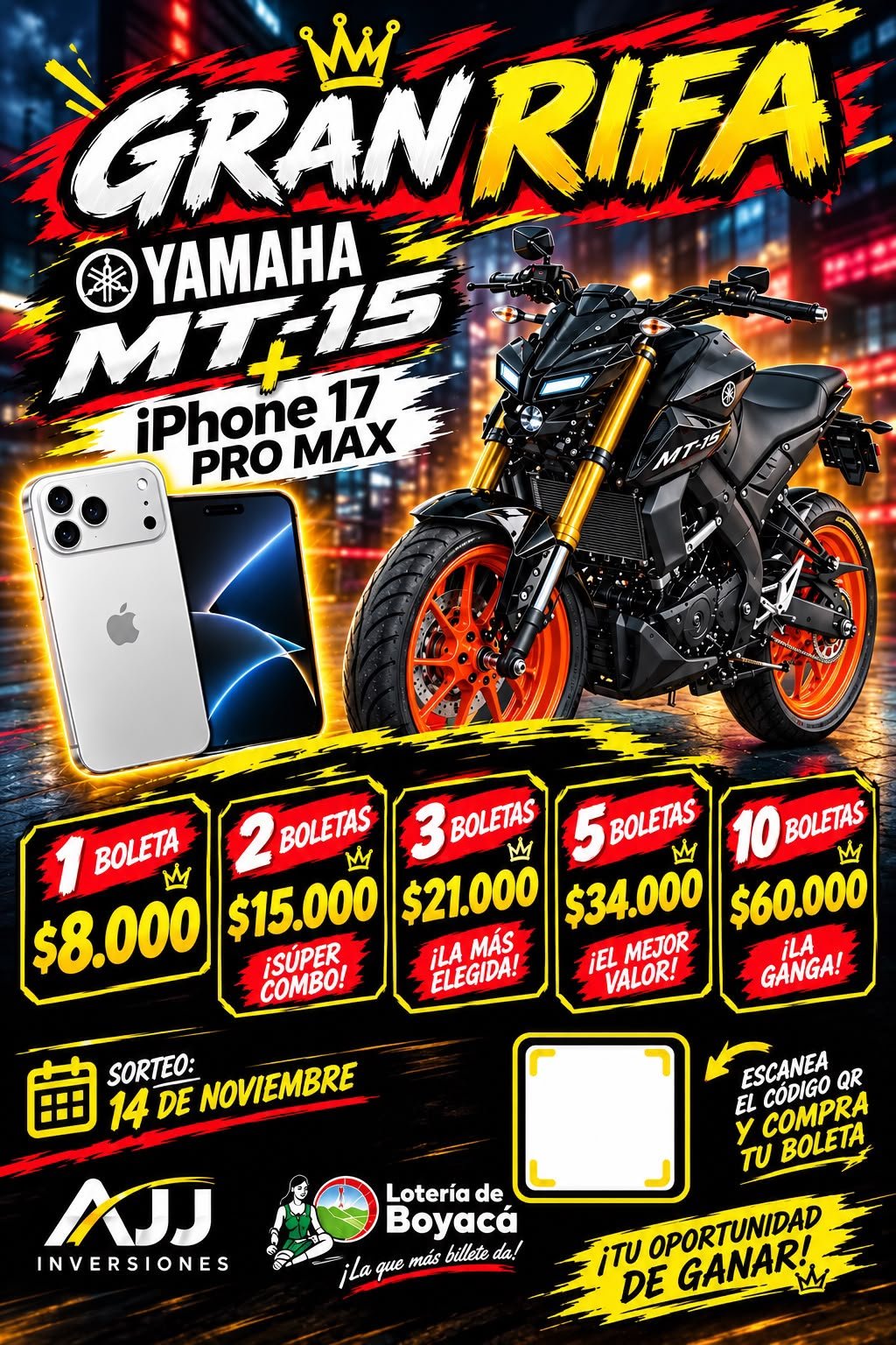 Mt15 + Iphone 17 pro max